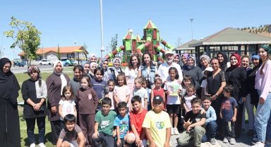 Kayseri Kocasinan'da Erkiler Millet Bahçesi'ne Yeni Kafesinan dokunuşu