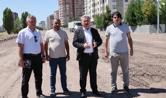 Kayseri Melikgazi'den ulaşıma taze soluk