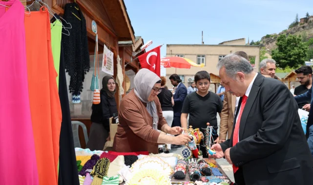 Kayseri Talas'ın Maharetli Eller'i sonbaharı karşılıyor