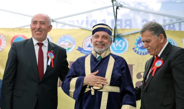 Kayseri Talas'ta Ahilik Özel Ödülü Mustafa Yalçın'ın