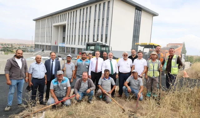 Kayseri Talas'tan Kepez'e yeni okul binası