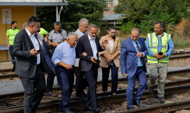 Kayseri'nin ulaşım altyapısı için TCDD ile zirve