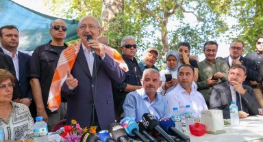 Kılıçdaroğlu, Buca Kaynaklar'da köylülerle buluştu