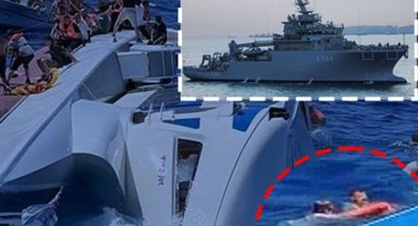 KKTC'de 3. gün... Faciada kaybolanları TCG Işın arıyor