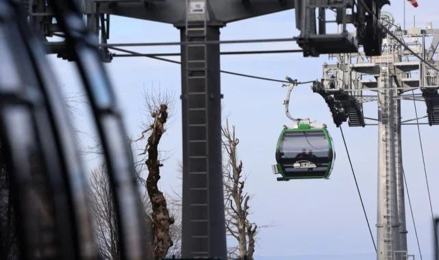 Kocaeli'de Kartepe Teleferik kış bakımına giriyor