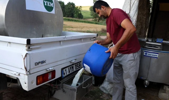 Kocaeli'de üreticiye süt soğutma tankı desteği