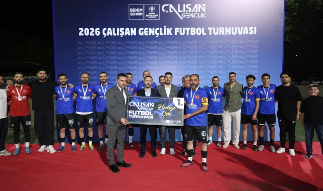 Konya'da Futbol Turnuvasında rekabet ve dostluk bir arada