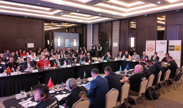 Konya'da Uluslararası İtfaiye Çalıştayı