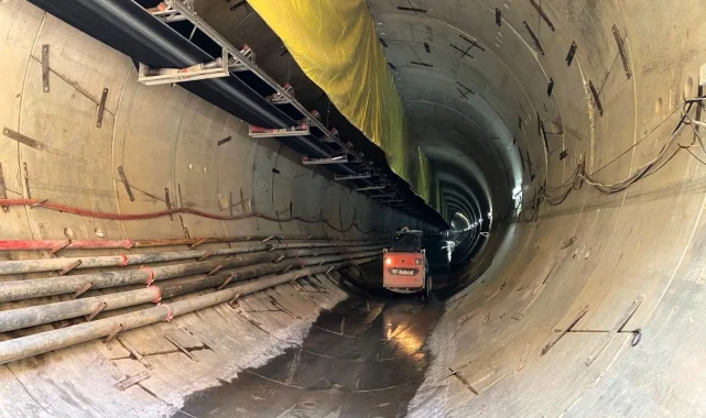 Körfezray'da tünel kazıları hız kesmiyor