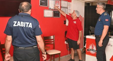 Kumluca'da döner işletmelerine hijyen ve ruhsat denetimi