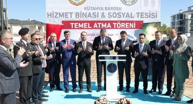 Kütahya'da Baro Hizmet Binası temeli atıldı