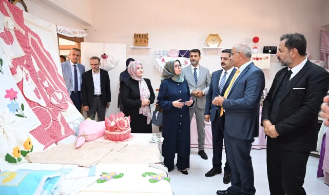 Malatya'da üreten kadınlar el emeği sergisinde yeni müjde