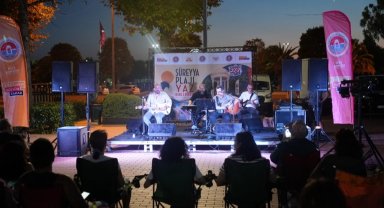 Maltepe plajlarında müzik keyfi