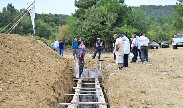 Manisa Gördes Kıranköy'e can suyu olacak gölet