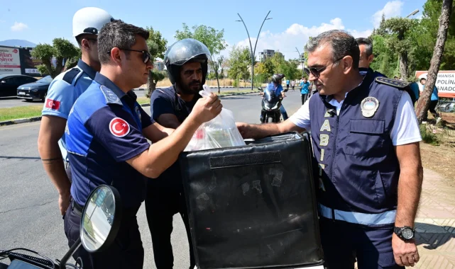 Manisa'da okul çevrelerinde gıda denetimi