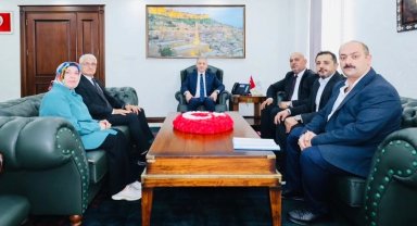 Mardin Engelliler Derneği'nden Vali Akkoyun'a ziyaret