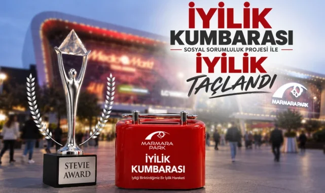 MarmaraPark AVM'nin İyilik Kumbarası'na uluslararası ödül
