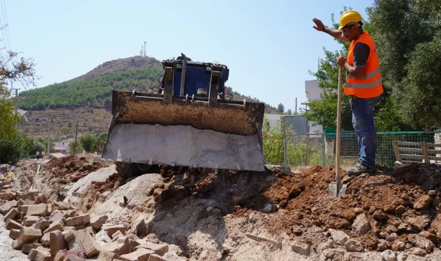 Marmaris Yeşilova'nın içme suyu şebekesi genişletiliyor
