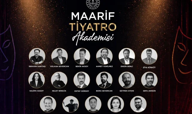 MEB'den 'Maarif Tiyatro Akademisi'