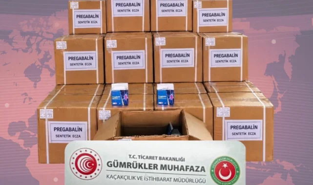 Mersin'de 3 ayrı operasyon! 1 ton 716 kilo pregabalin ele geçirildi