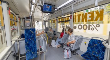 Mersin'de elektrikli otobüslere vatandaşlardan tam not