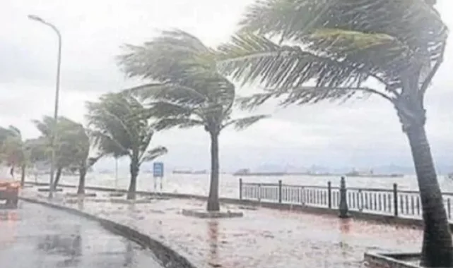 Meteoroloji'den kuvvetli yağış ve rüzgar uyarısı