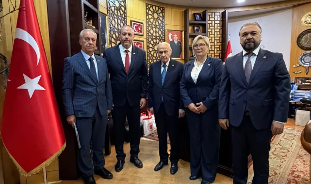 MHP Edirne'den Bahçeli'ye ziyaret