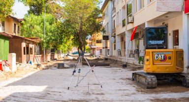Milas'ın cadde ve sokakları parke ile kaplanıyor