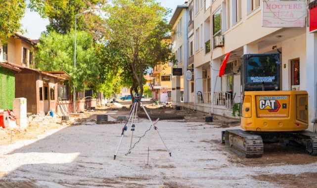 Milas'ın cadde ve sokakları parke ile kaplanıyor