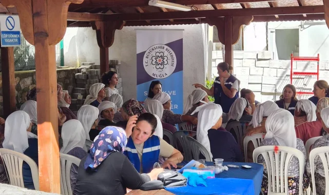Muğla'da "Sağlık için Sahadayız" projesi başladı