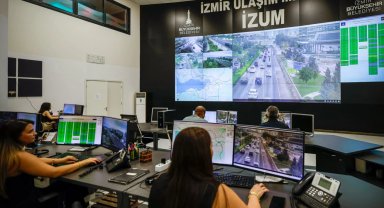 Okul trafiği İZUM'un yakın takibinde