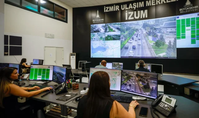 Okul trafiği İZUM'un yakın takibinde