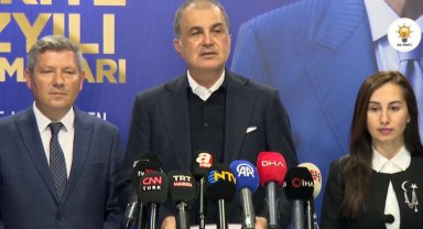 Ömer Çelik: AK Parti'yi millet kurdu, tabelasını biz astık