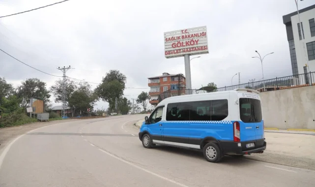 Ordu'da Gölköy dolmuş hattı hizmete girdi
