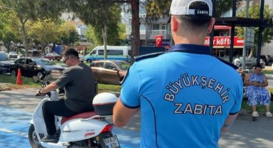 Sahilde kuralsız sürüşe ceza