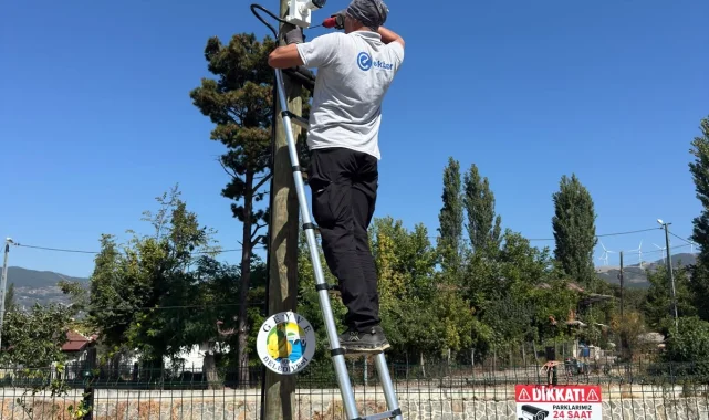 Sakarya Geyve'de parkların kameraları kayda başladı