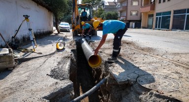 Sakarya'da Ankara Caddesi'nin yağmursuyu altyapısı yenileniyor