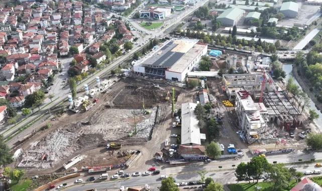 Sakarya'da dev projelerde çalışmalar tüm hızıyla sürüyor