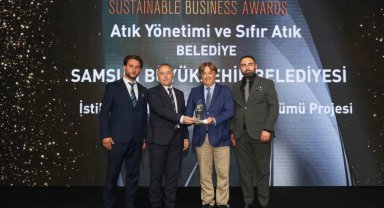Samsun Büyükşehir'e sürdürülebilirlik ödülü