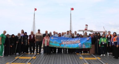 Samsun'da yaşayan çınarlara tatil tadında kamp