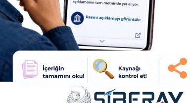Siberay'dan sosyal medya kullanıcılarına 'dezenformasyon' uyarısı