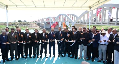 Tarihi Gediz Köprüsü yeniden hizmette