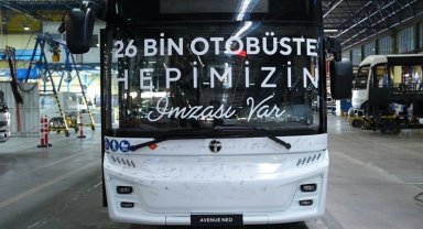 TEMSA'nın 26 bininci otobüsü banttan indi