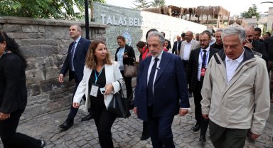 TKB üyelerinden Kayseri Talas Osmanlı Sokağı'na övgü