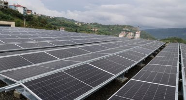 Trabzon'da Güneş Enerji Sistemi hizmete alındı