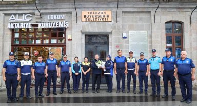 Trabzon'da Zabıta Haftası kutlandı
