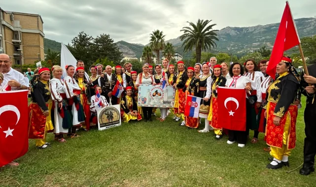 Uluslararası Adriyatik Folklor Festivali'nde AdaDans rüzgârı