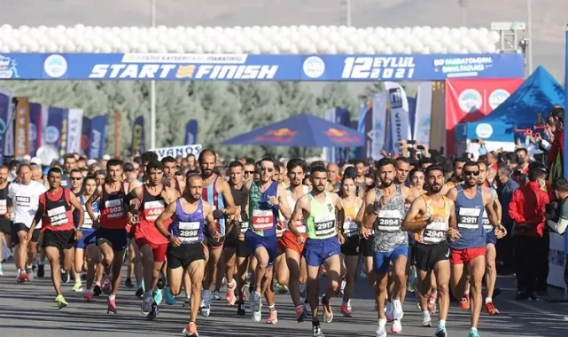 Uluslararası Kayseri Yarı Maratonu için geri sayım başladı