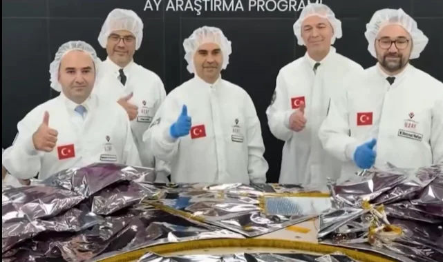 Uzay aracı çevresel testler için TUSAŞ'ta