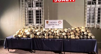 Van sınırında 412 kilogram uyuşturucu ele geçirildi